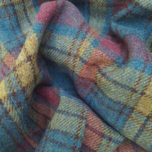 Harris tweed Dames Jasje "Ami" In Colorful Tartan