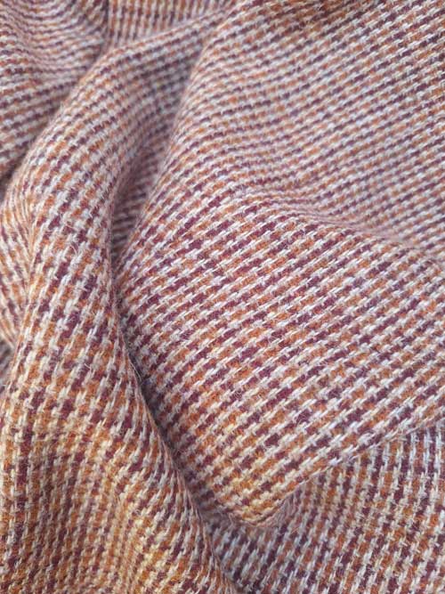 Harris Tweed Dames Jasje "Carola" In Rust Tweed
