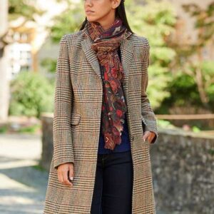 Harris Tweed Damesjas "Emilia" In Scottish Check