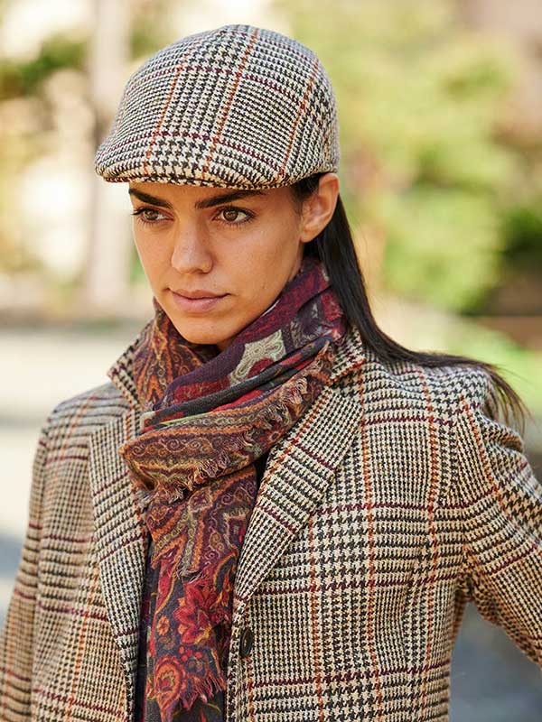 Harris Tweed Damesjas "Emilia" In Scottish Check