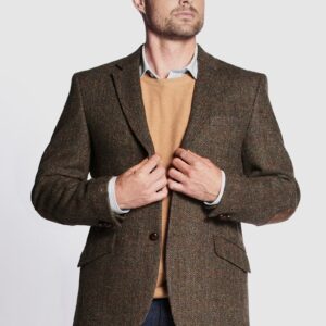 Harris Tweed Colbert, Patrick Jacket - Brown