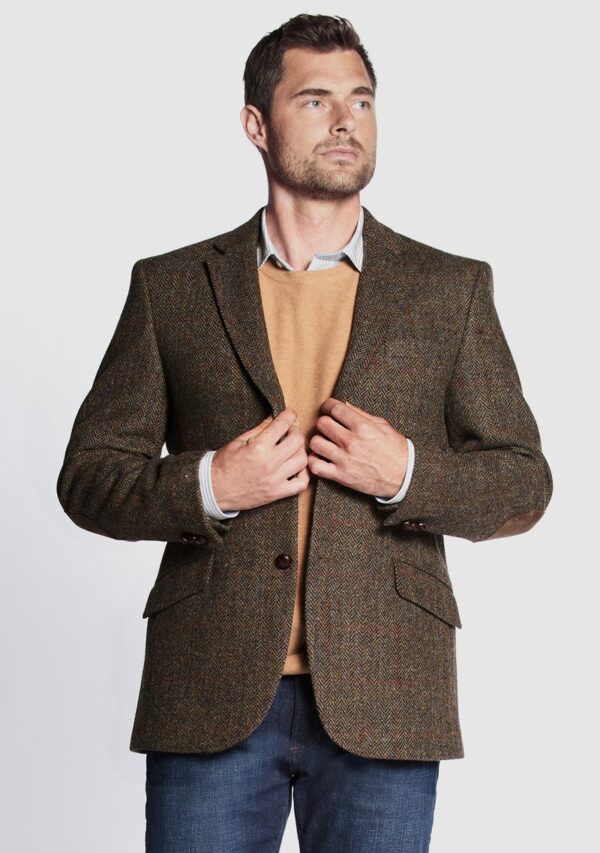 Harris Tweed Colbert, Patrick Jacket - Brown