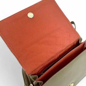 Harris Tweed Quilt Shoulder Bag In Maple