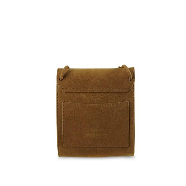 Harris Tweed Clutch, The Eilidh, Islander, Chestnut Blue Tartan