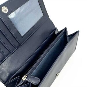 Harris Tweed Ladies Envelope Purse In Sky Blue