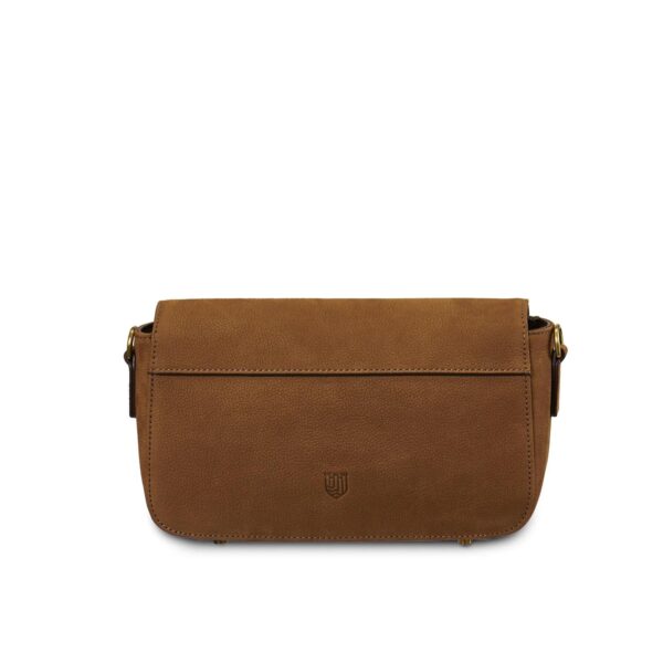 Harris Tweed Clutch, The Caithness, Islander, Chestnut Blue Tartan