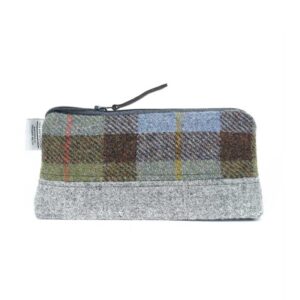 Harris Tweed Highland Range Cosmetic Bag McLeod Plaid