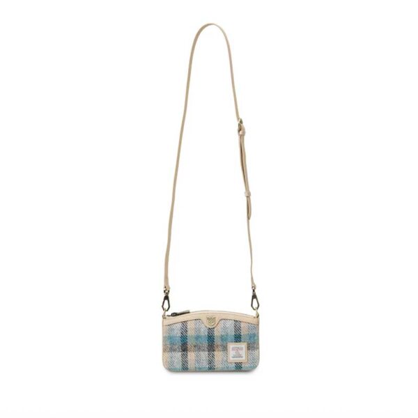 Harris Tweed Shoulder Bag, The Ailsa, Islander Check