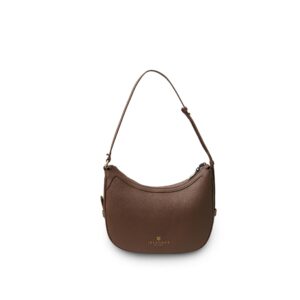 Harris Tweed Shoulder Bag, The Ellon, Islander, Chestnut Tartan