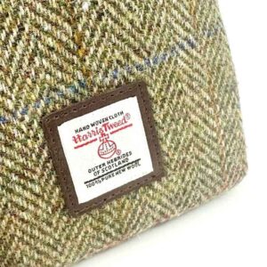 Harris Tweed Mini Crossbody Bag in Country Green