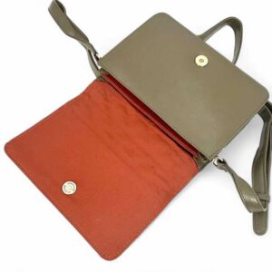 Harris Tweed Quilt Shoulder Bag In Maple