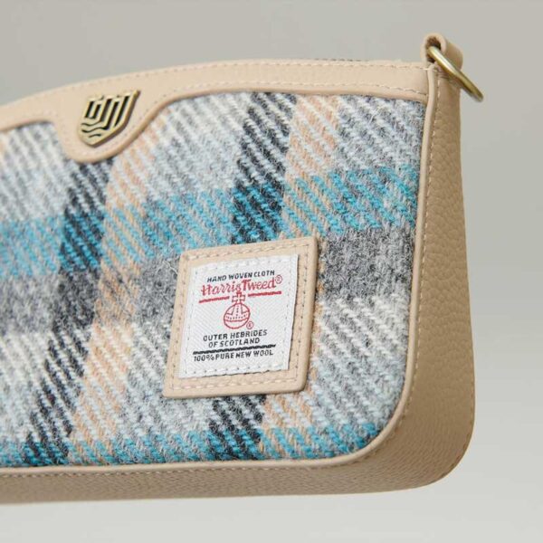 Harris Tweed Shoulder Bag, The Ailsa, Islander Check