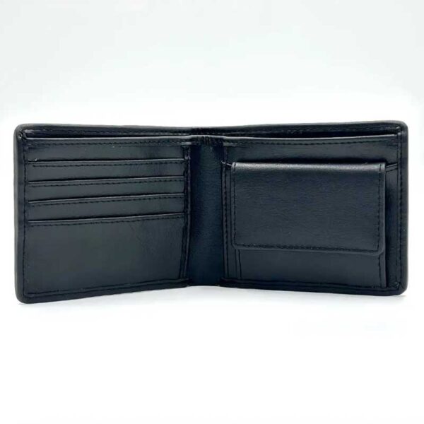 Harris Tweed Bifold Coin Wallet In Saffron