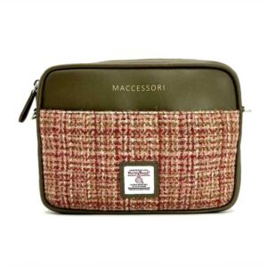Harris Tweed Camera Bag In Maple