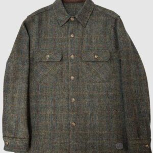 Harris Tweed Jack Overshirt - Green