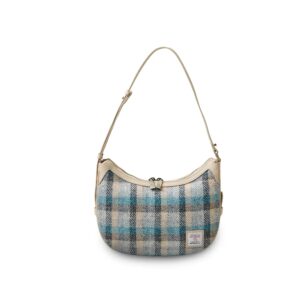 Harris Tweed Shoulder Bag, The Ellon, Islander Tartan
