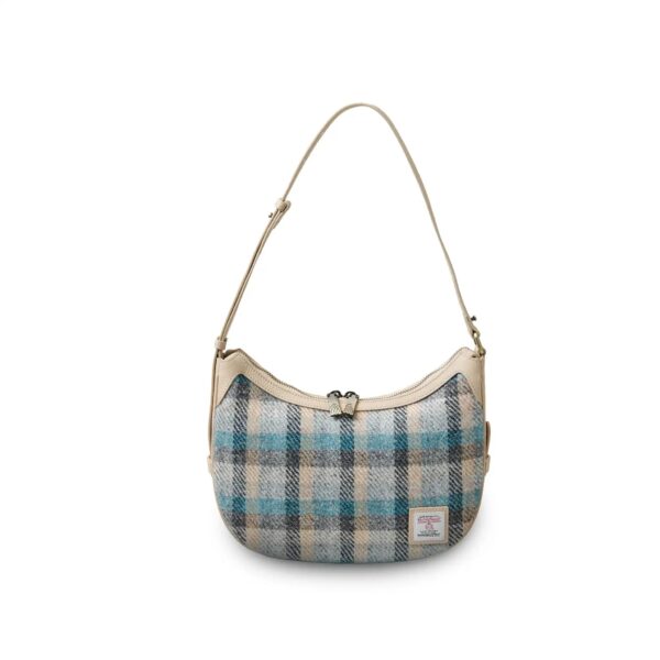 Harris Tweed Shoulder Bag, The Ellon, Islander Tartan