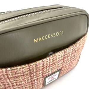 Harris Tweed Camera Bag In Maple