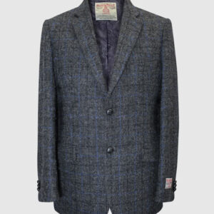 Harris Tweed Colbert, Patrick Jacket - Grey/Blue Check