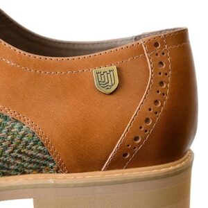 Harris Tweed The Ladies Harris Classic Shoe Chestnut