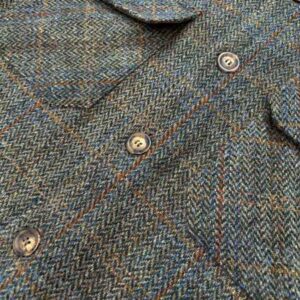 Harris Tweed Jack Overshirt - Green