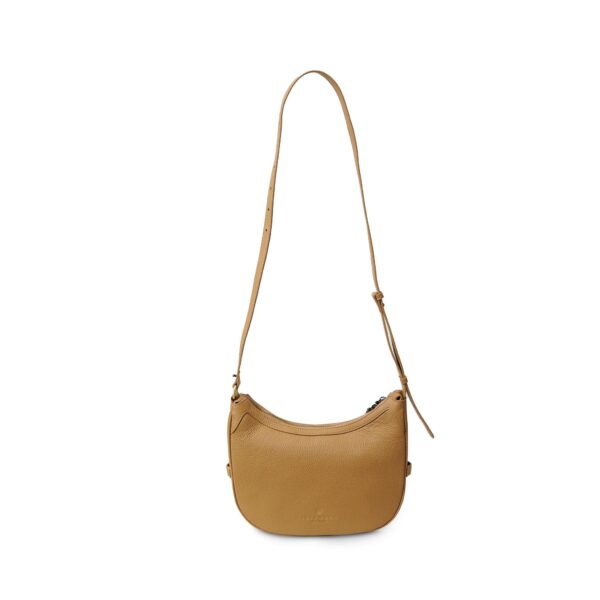 Harris Tweed Shoulder Bag, The Ellon, Islander, Beige Dogtooth