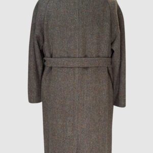 Harris Tweed Overjas Raglan, Brown