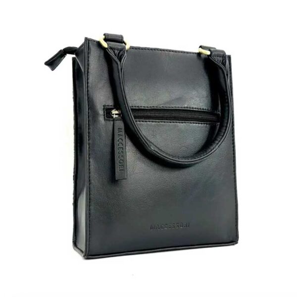 Harris Tweed Quilt Mini Tote Bag In Charcoal