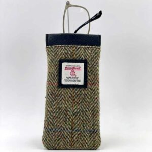 Harris Tweed Glasses Sleeve in Country Green