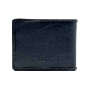 Harris Tweed Bifold Coin Wallet In Blue Check