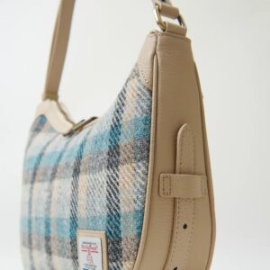 Harris Tweed Shoulder Bag, The Ellon, Islander Tartan