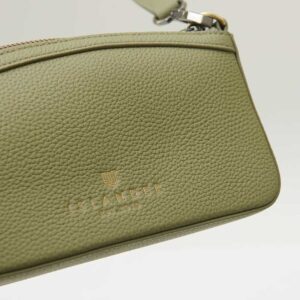 Harris Tweed Shoulder Bag, The Ailsa, Dark Green Herringbone