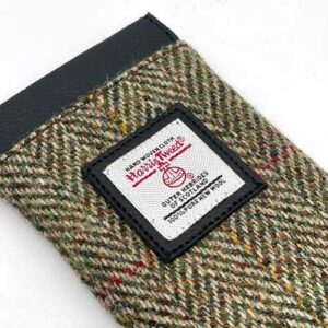 Harris Tweed Glasses Sleeve in Country Green