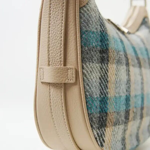 Harris Tweed Shoulder Bag, The Ellon, Islander Tartan