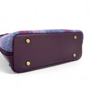 Harris Tweed Backpack In Pastel Pink