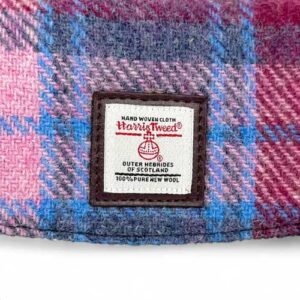 Harris Tweed Ladies Envelope Purse In Pastel Pink