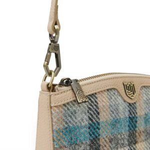 Harris Tweed Shoulder Bag, The Ailsa, Islander Check