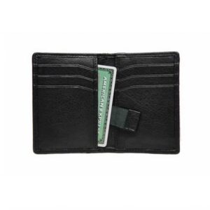 Harris Tweed Card Holder In Charcoal