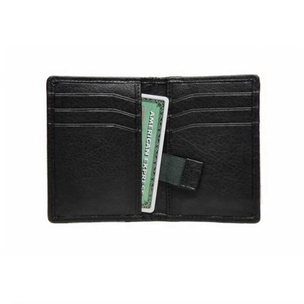 Harris Tweed Card Holder In Charcoal