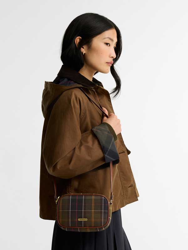 Barbour Daphne Mini Crossbody Bag Classic Tartan